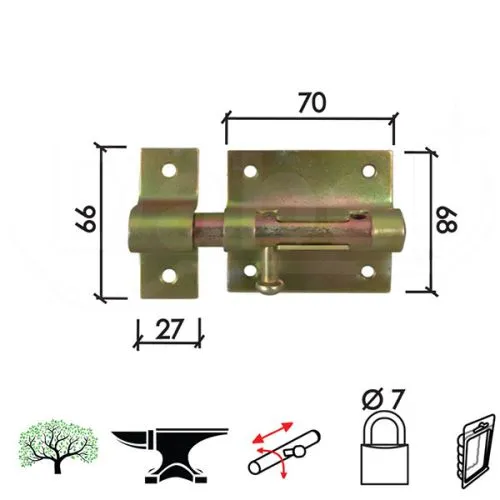 Dabel reza za katanac 454 znž 70x68/27x66/fi7 mm dsp