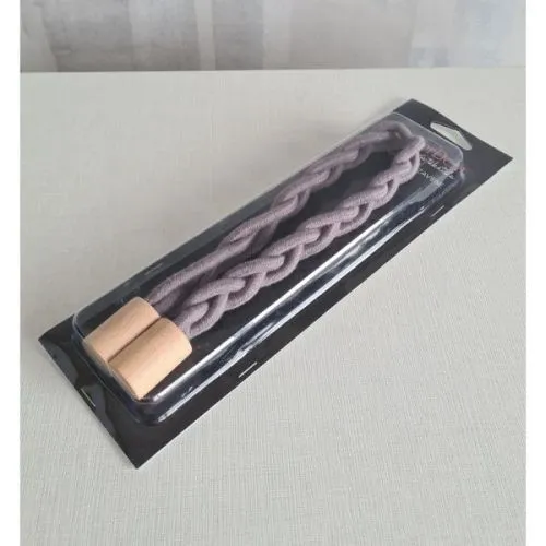 Dekordom Magnet za zavese WOOD Y276 - dark grey