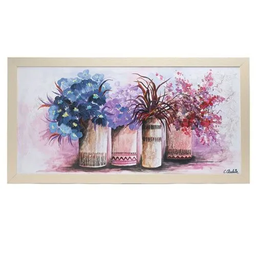 Deltalinea Slika sa drvenim ramom 50x100cm više motiva