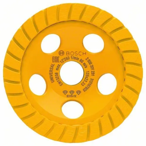 Dijamantska lončasta ploča Best For Universal Turbo 125 mm