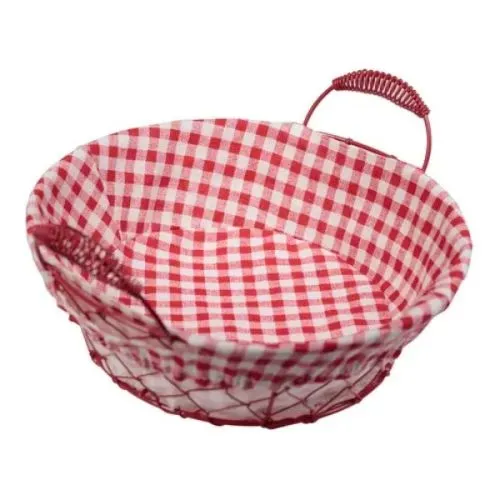 DiMo korpa za hleb okrugla 24cm, crvena