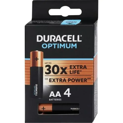Duracell Optimum AA, 4 komada