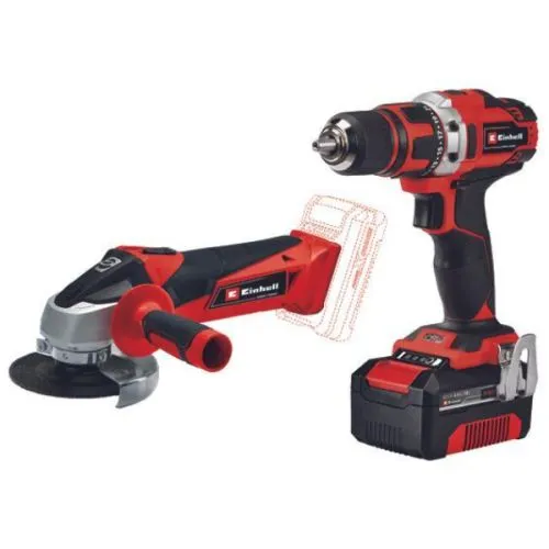 Einhell TE-TK 18/2 set alata, bušilica i brusilica CD+AG