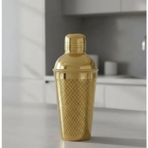 ŠEJKER ZA KOKTELE 650ML ZLATNI