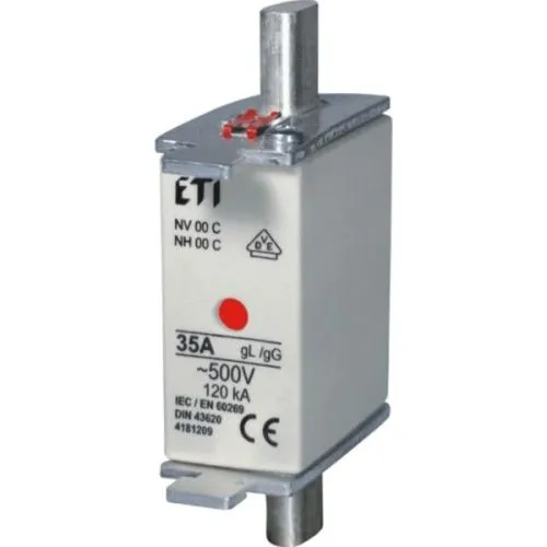 ETI Nožasti osigurači NV/NH GL-GG 000/80A Eti4181213