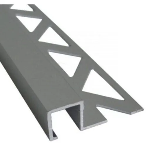 Europrofil Alu kocka ger profil 10mm srebro mat 2.7m