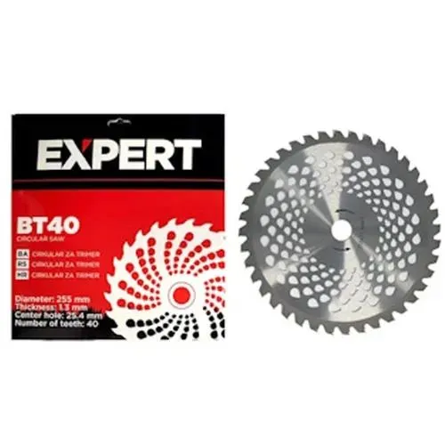 EXPERT Expert Nož rezni disk cirkular za trimer 255x25.4x1.3mm 40z BT40 (67777)