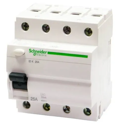 Fid sklopka ID K 4P 25A 30mA AC A9Z05425