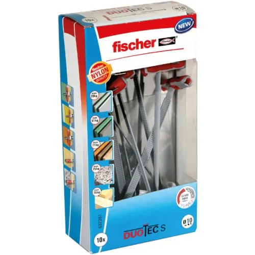 Fischer Duotec 10 S diy preklopni tipl za gips i vijak