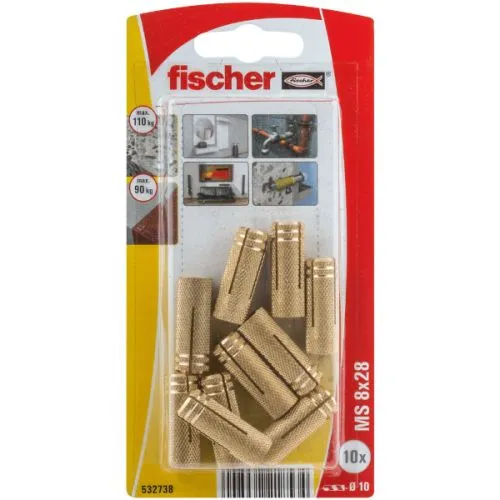 Fischer MS 8x28 K NV mesingani tipl