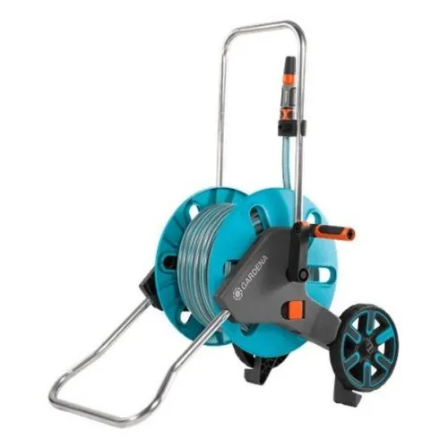 Gardena kolica Aquaroll M set, baštensko crevo Flex  1/2 50m