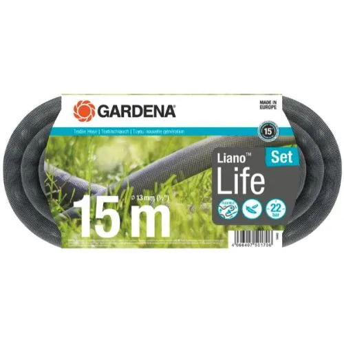 Gardena Liano Life tekstilno crevo 15 m set