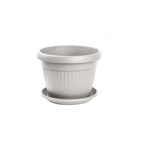 Gardino Mediteran saksija sa podmetačem 55 cm bela