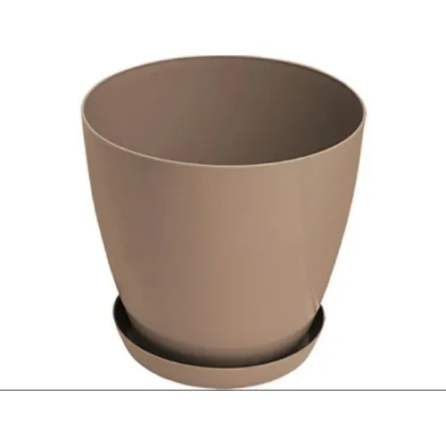 Gardino saksija Lux 28 cm moka sa podmetačem