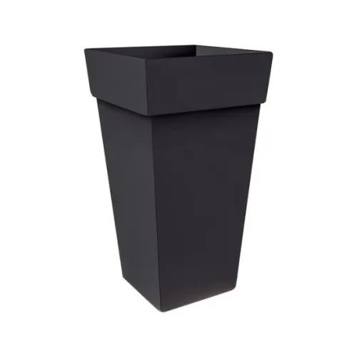 GARDINO SAKSIJA MELROSE KVADRAT 30CM ANTRACIT