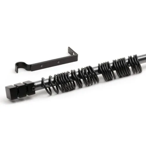 GARNIŠNA TELESKOPSKA CRNA VALJAK 120-210 cm