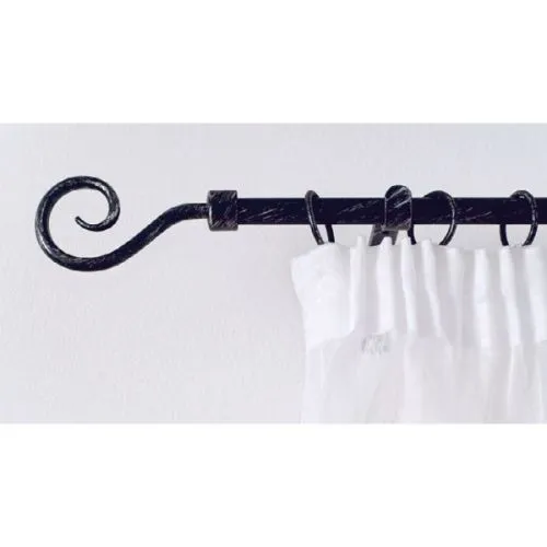 GARNIŠNA TELESKOPSKA CRNO/SIVA SPIRALA 120-210 cm
