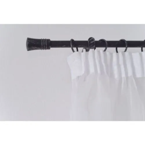 GARNIŠNA TELESKOPSKA CRNO/SIVA ZVONO 120-210 cm