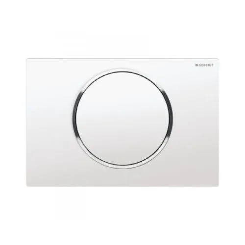 Geberit taster Sigma 10 bela-hrom-bela