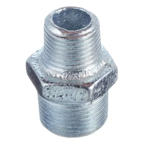 Gebo pocinkovani dupli nipl 1/0x3/4 redukovani