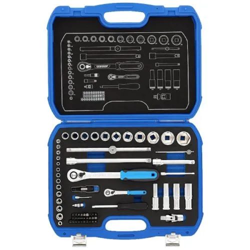 Gedore set nasadnih ključeva 1/4 + 1/2 69 del 19BMC20