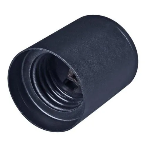 Grlo E27 viseće bezvijačno za navoj M10x1 T180, crno