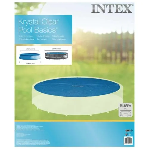 Intex solarni pokrivač za bazen fi 549 cm