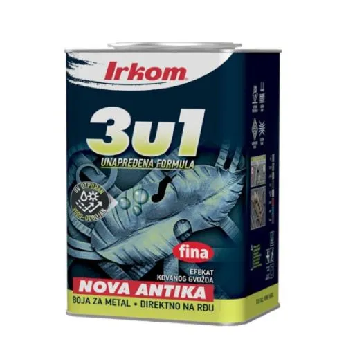 Irkom 3u1 fina Antika crna 3kg