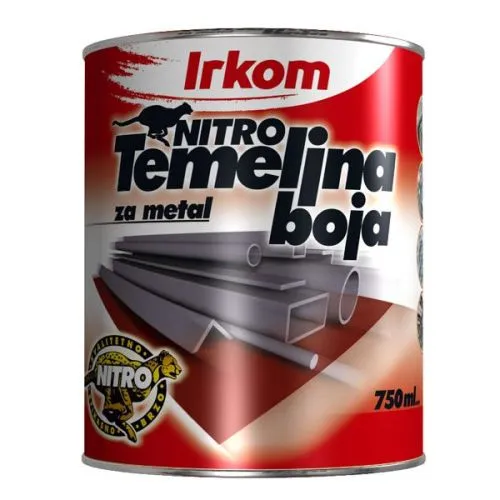 Irkom nitro temeljna boja crna 750ml