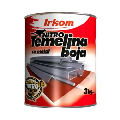 Irkom nitro temeljna boja siva 3kg