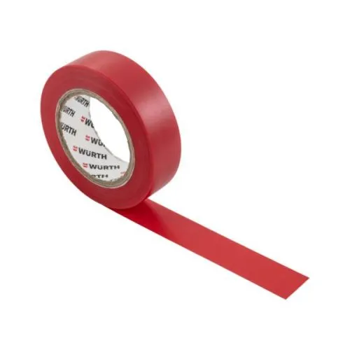 IZOLIR TRAKA CRVENA PVC 18MM/10M
