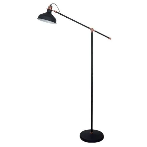 John podna lampa 1xE27 crna h1500mm