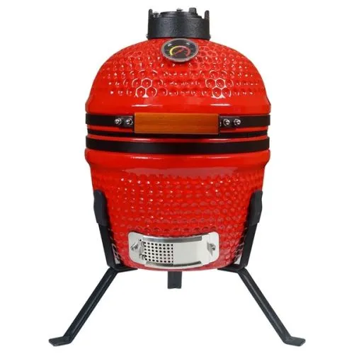 Kamado Braai roštilj keramički crveni 33 cm