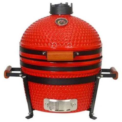 Kamado Braai roštilj keramički crveni 41 cm