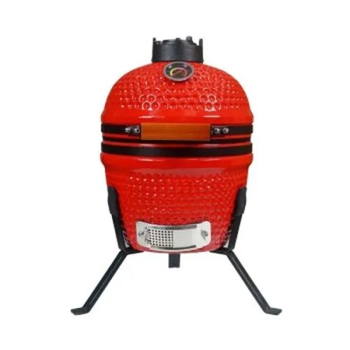 Kamado Braai roštilj keramički crveni 46 cm