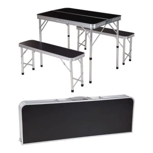 Kamping piknik set, sto i dve klupe
