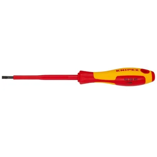 Knipex odvrtač ravni VDE 1000V 4 mm