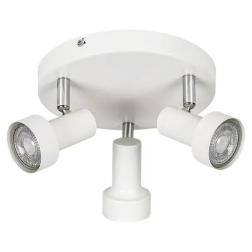 Konrad spot GU10 3x50W, bela