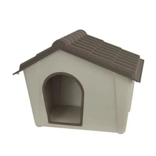 Kućica PVC za pse Midi 790x592x608 mm bež