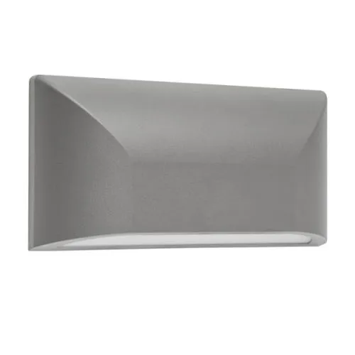 LED fasadna svetiljka grf05 6W 4000kK IP65 tamno siva