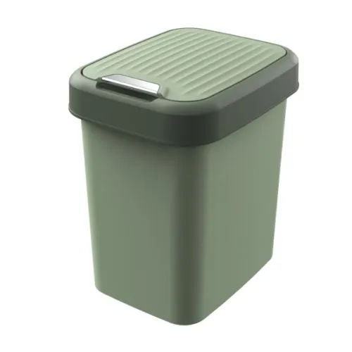 Lindo kanta za otpatke sa klatnom 12l, zelena