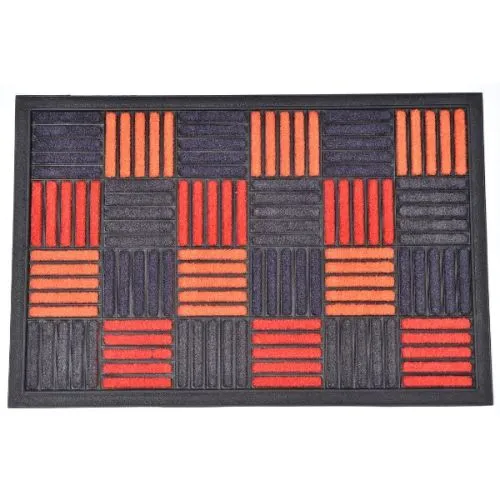 Luance Otirač Caroll 40x60cm nylon/gumeni - Orange