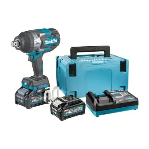 Makita TW001GM201 aku udarni odvijač, set sa punjačem, baterijom i koferom
