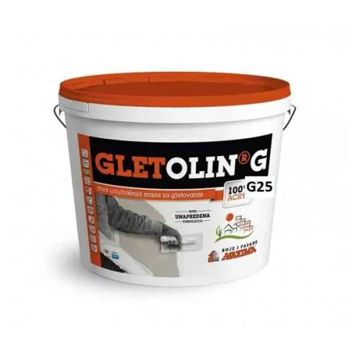 Maxima gletolin g - gotova glet masa 25kg