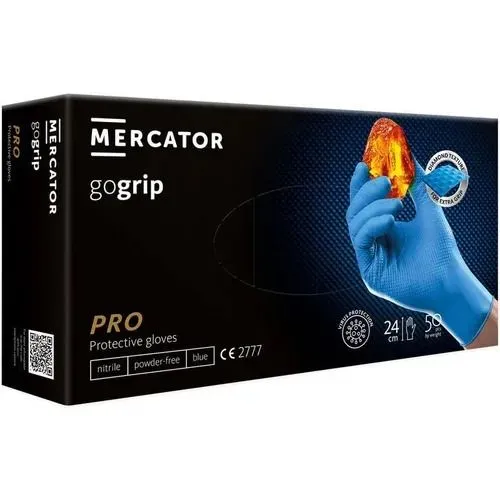 MERCATOR Getout jednokratne rukavice mercator gogrip pro plave bez pudera veličina xl ( rp3006300xl )