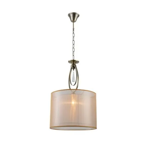 Mery viseća svetiljka 1xE27 antic brass 350x520mm