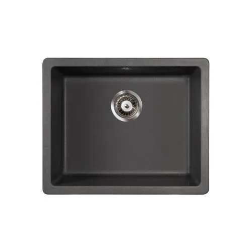 Metalac granitna podgradna sudopera xQuadro U50 crna