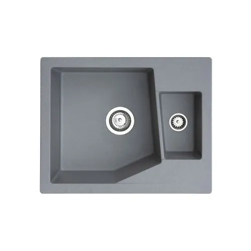 Metalac granitna sudopera xLinea M 1.5D 620x500 grafit
