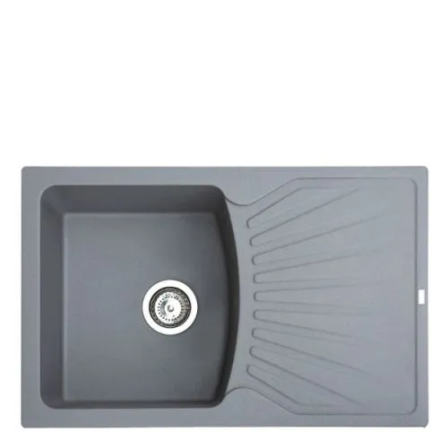 Metalac granitna sudopera xQuadro Plus 770x500 grafit