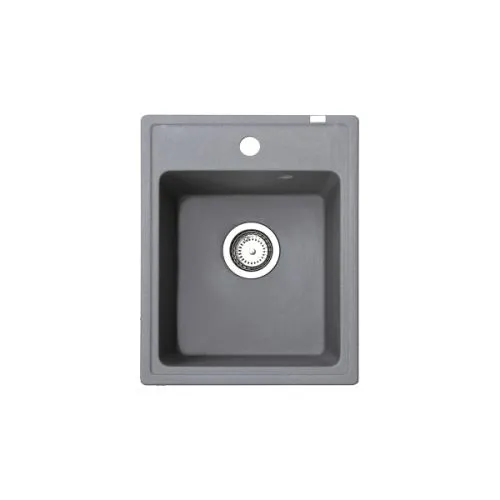 Metalac xQuadro 40 granitna sudopera 400x500mm, grafit